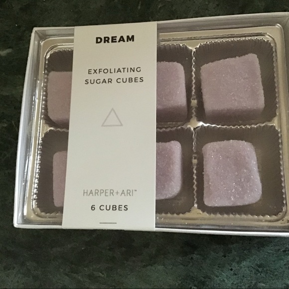 HARPER + ARI EXFOLIATING SUGAR CUBES, NEW - Picture 3 of 3